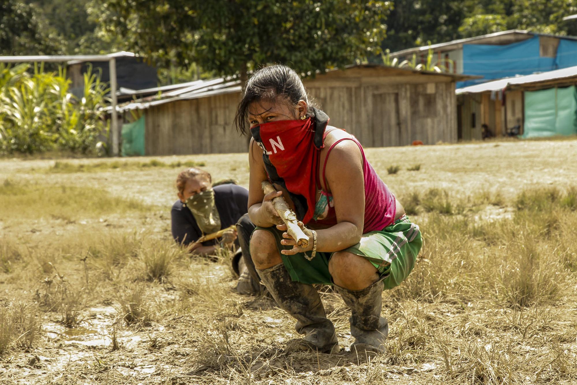 Una mujer campesina del ELN
